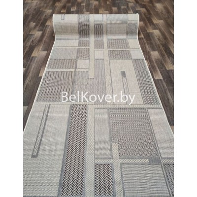 Дорожка «Циновка sz4344a2» 130 см Резиновая основа Не скользит