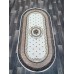 Овальный ковер «Консонанс 4146a5-9». Размер 100x200 